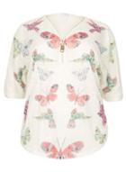Dorothy Perkins *blue Vanilla Curve Multi White Print T-shirt