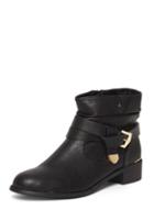 Dorothy Perkins Wide Fit Black 'mylie' Boots