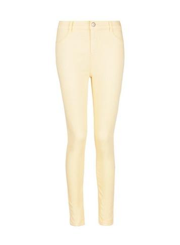 Dorothy Perkins Lemon 'frankie' Ankle Grazer Jeans