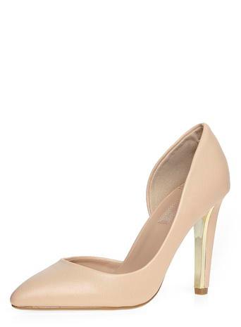 Dorothy Perkins Nude 'hili' Pointed Court Shoes