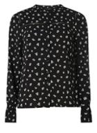 Dorothy Perkins Black Ladder Floral Shirt