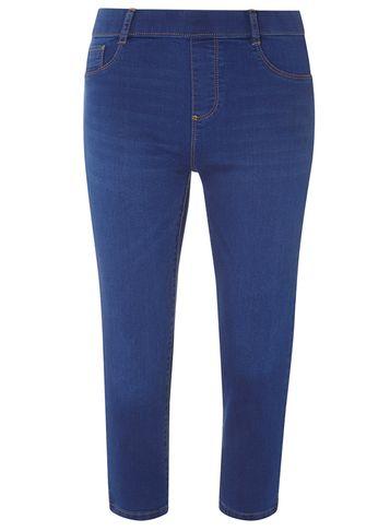 Dorothy Perkins Bright Blue Eden- Ultra Soft Cropped Jeggings