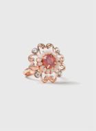 Dorothy Perkins Pink Faceted Cocktail Ring