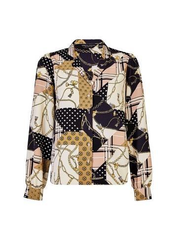 Dorothy Perkins Green Chain Print Pyjama Shirt
