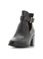 Dorothy Perkins *head Over Heels By Dune Black 'paradey' Ankle Boots
