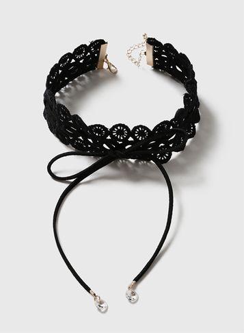 Dorothy Perkins Thread Through Bow Choker