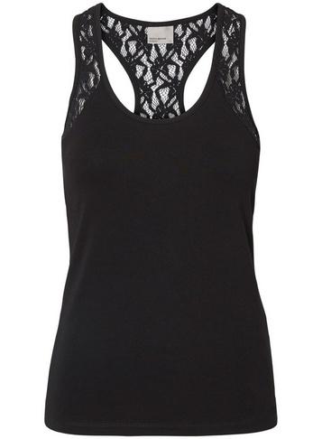 *vero Moda Black Lace Racer Back Vest