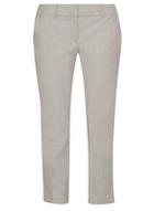 Dorothy Perkins Petite Grey Naples Ankle Grazer Trousers