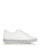 *head Over Heels By Dune White Ediit Trainers