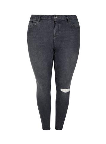Dorothy Perkins *dp Curve Black Darcy Skinny Ankle Grazer Jeans