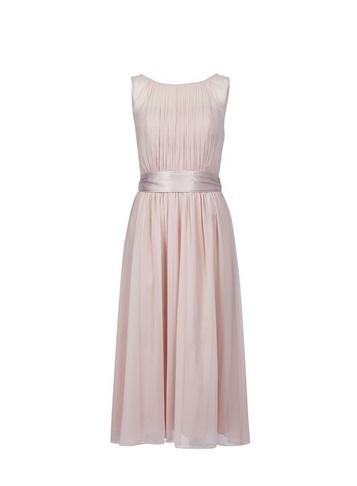 *billie & Blossom Tall Blush Bethany Midi Dress