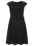 Dorothy Perkins *billie & Blossom Black Lace Skater Dress