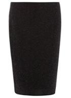 Dorothy Perkins Dp Curve Black And Silver Tube Skirt