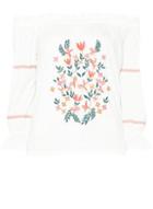 Dorothy Perkins Ivory Embroidered Bardot Top