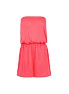 Dorothy Perkins *dp Beach Hot Pink Playsuit