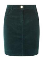 Dorothy Perkins Green Corduroy Skirt
