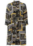 Dorothy Perkins *dp Curve Multi Colour Scarf Print Shirt Dress