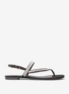 Dorothy Perkins Black 'florina' Diamante Sandals