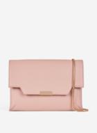 Dorothy Perkins Blush Double Compartment Clutch Bag