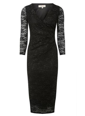 Dorothy Perkins *billie & Blossom Tall Black Lace Pencil Dress