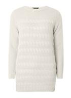 Dorothy Perkins Grey Cable Knitted Jumper