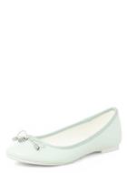 Dorothy Perkins Mint Charm Detail Flat Pumps