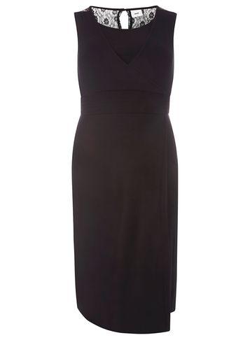 Dorothy Perkins *mamalicious Nursing Black Jersey Skater Dress