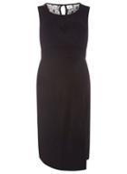 Dorothy Perkins *mamalicious Nursing Black Jersey Skater Dress