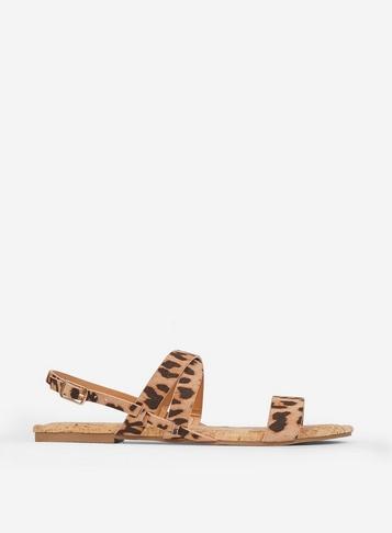 Dorothy Perkins Multi Coloured Leopard Print Fabia Sandals