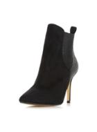 Head Over Heels *osamma Black Heeled Boot