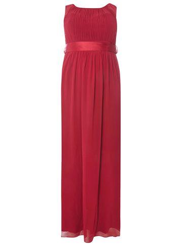 Dorothy Perkins *showcase Curve Berry Red Natalie Maxi Dress