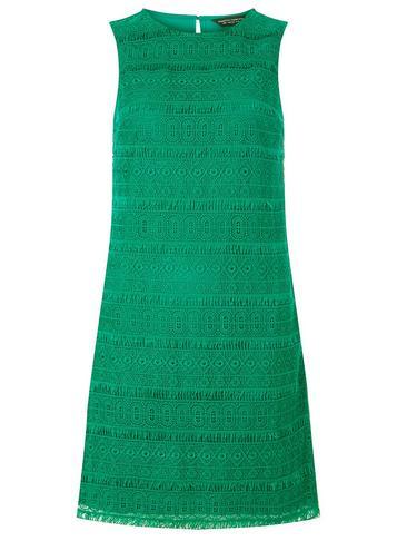 Dorothy Perkins Fringed Lace Shift
