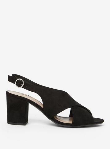 Dorothy Perkins Black 'simone' Heeled Sandals