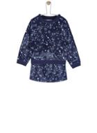 Dorothy Perkins *girls Navy Velvet Space Print Skirt & Top Set 