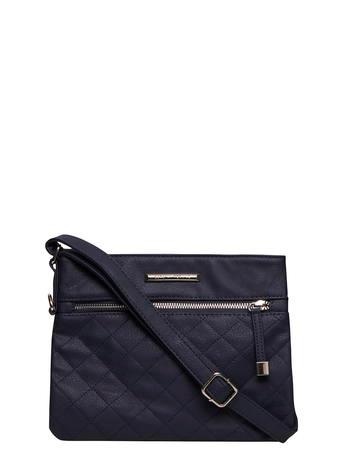 Dorothy Perkins Navy Small Quilt Crossbody Bag