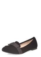 Dorothy Perkins Black 'hvar' Velvet Loafers
