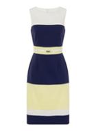 Dorothy Perkins *paper Dolls Multi Colour Block Midi Dress