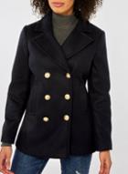 Dorothy Perkins Navy Double-breasted Peacoat