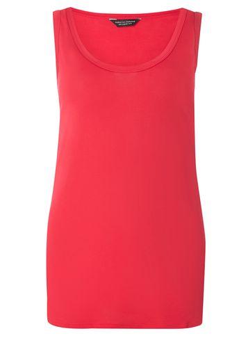 Dorothy Perkins Raspberry Viscose Vest Top