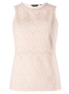 Dorothy Perkins Blush Broderie Shell Top