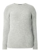 Dorothy Perkins Grey Soft Stitch Cold Shoulder Jumper