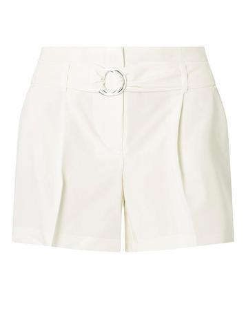 Dorothy Perkins White O-ring Shorts