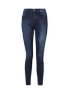 Dorothy Perkins Petite Blue 'frankie' Skinny Fit Jeans