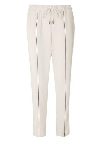 Dorothy Perkins White Front Piped Joggers