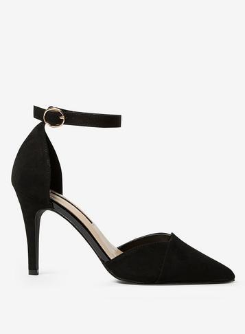 Dorothy Perkins Black Georgia Court Shoes
