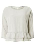 Dorothy Perkins *only Grey Frill Sleeve Denim Top