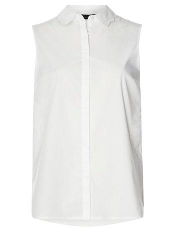 Dorothy Perkins Ivory Sleeveless Shirt