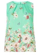 Dorothy Perkins *billie & Blossom Green Butterfly Shall Top
