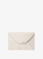Dorothy Perkins Light Grey Envelope Clutch