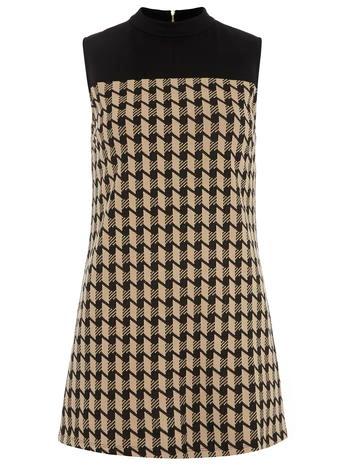 Dorothy Perkins Dog Tooth Print Tunic